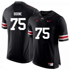 NCAA Ohio State Buckeyes Men's #75 Alex Boone Black Nike Football College Jersey TGD1145BG